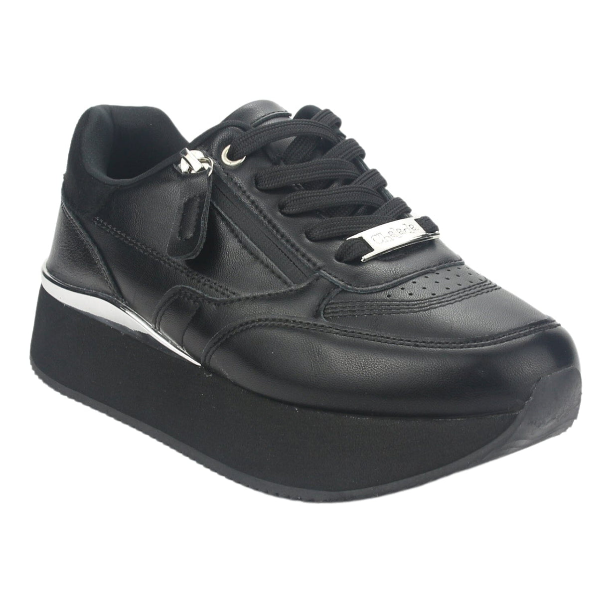 Zapatilla Chalada Mujer Friki-2 Negro Urbano Zapatillas Chalada 