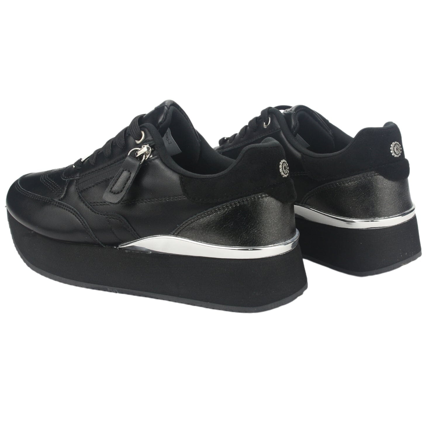 Zapatilla Chalada Mujer Friki-2 Negro Urbano Zapatillas Chalada 