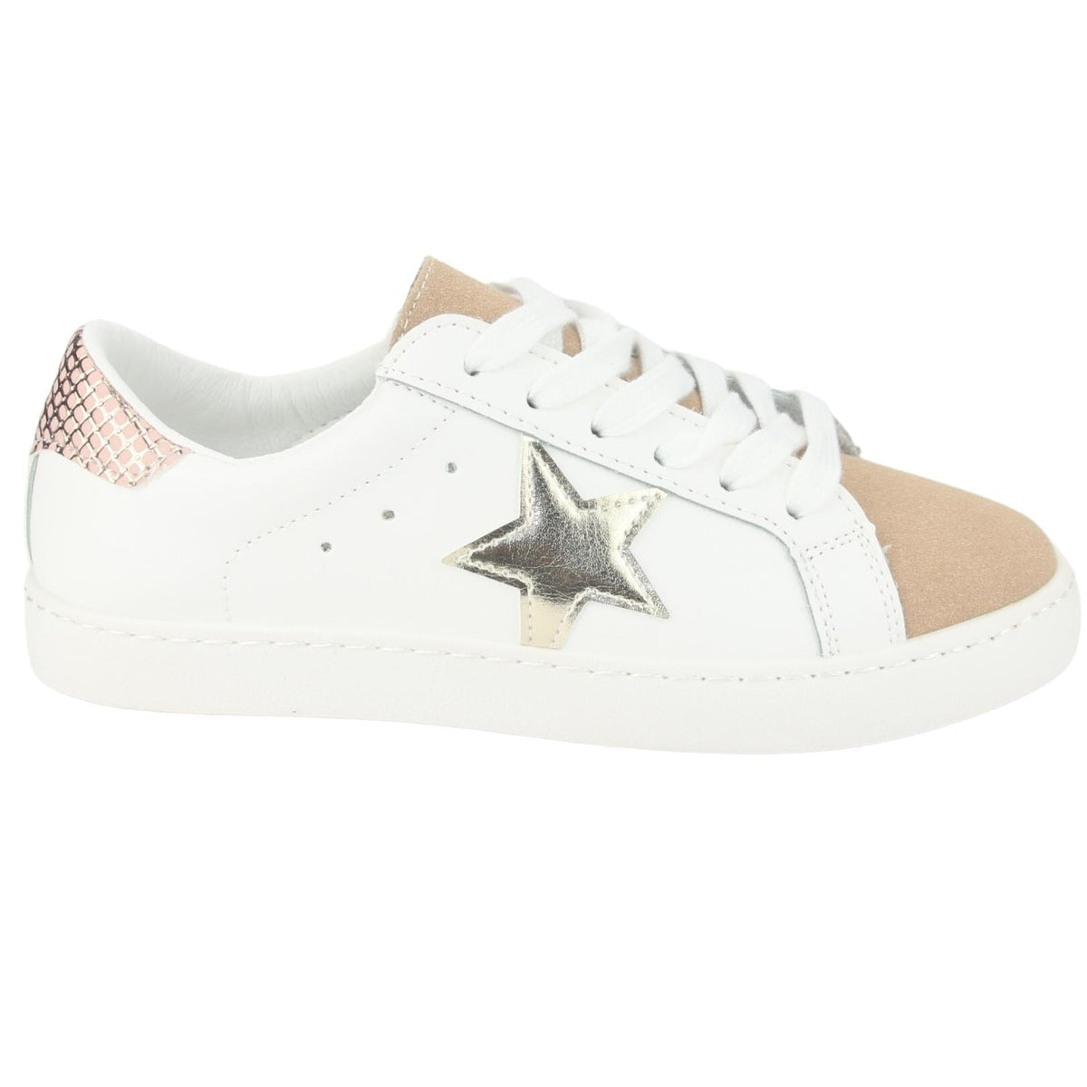 Zapatilla Chalada Mujer Goose-1 Dorado Urbano Zapatillas Chalada 