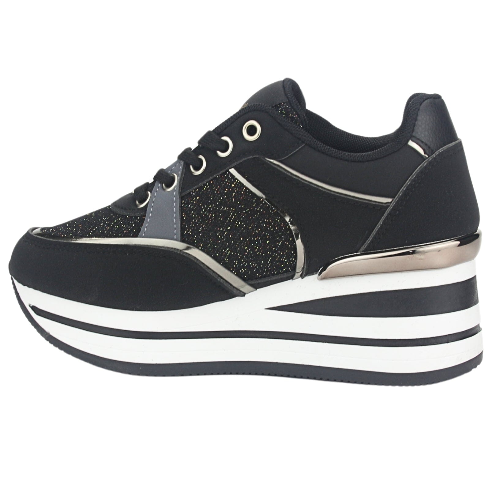 Zapatilla Chalada Mujer Jettix-2 Negro Urbano Zapatillas Urbanas Chalada 