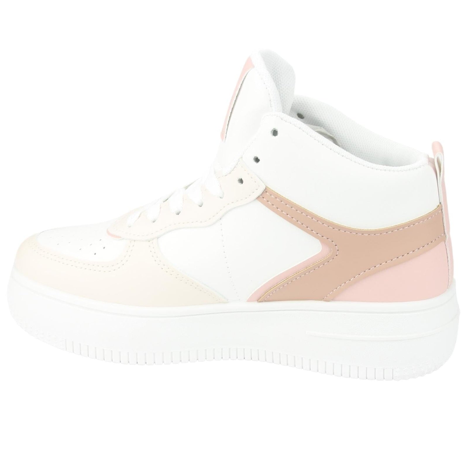 Zapatilla Chalada Mujer Joggo-5 Blanco Rosado Urbano Zapatillas Chalada 