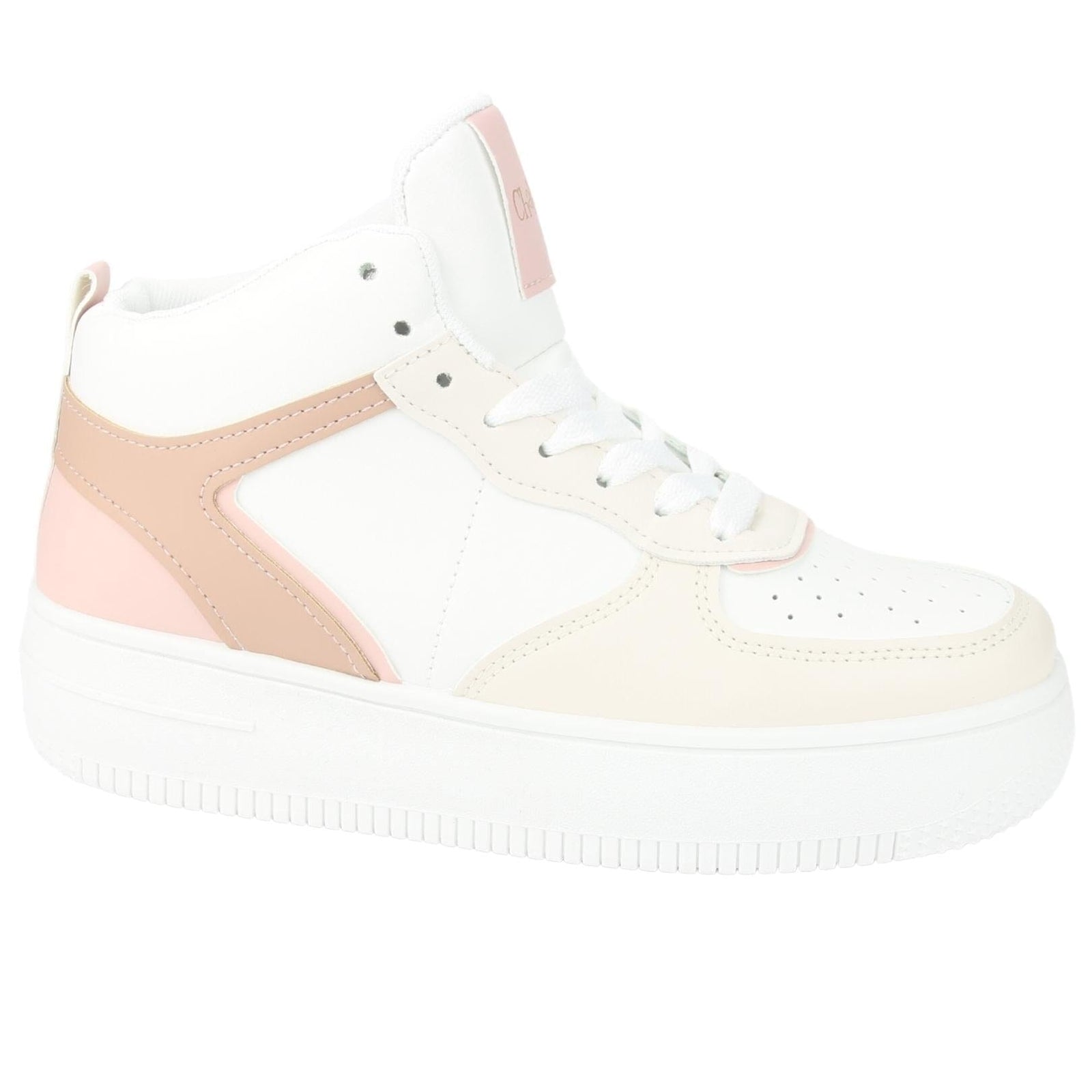 Zapatilla Chalada Mujer Joggo-5 Blanco Rosado Urbano Zapatillas Chalada 