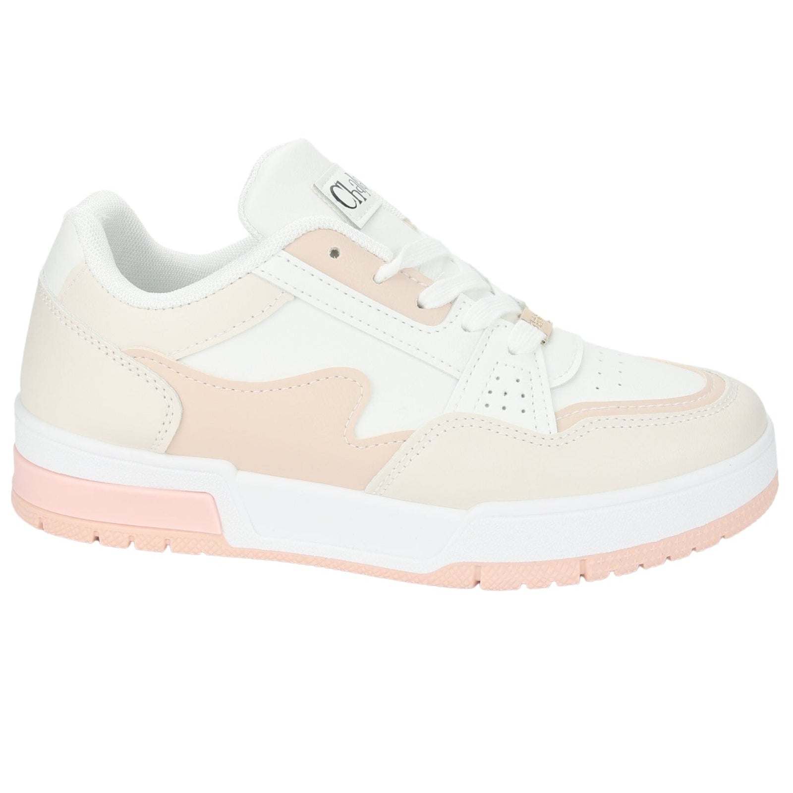 Zapatilla Chalada Mujer Joker-1 Blanco Rosado Urbano Zapatillas Urbanas Chalada 