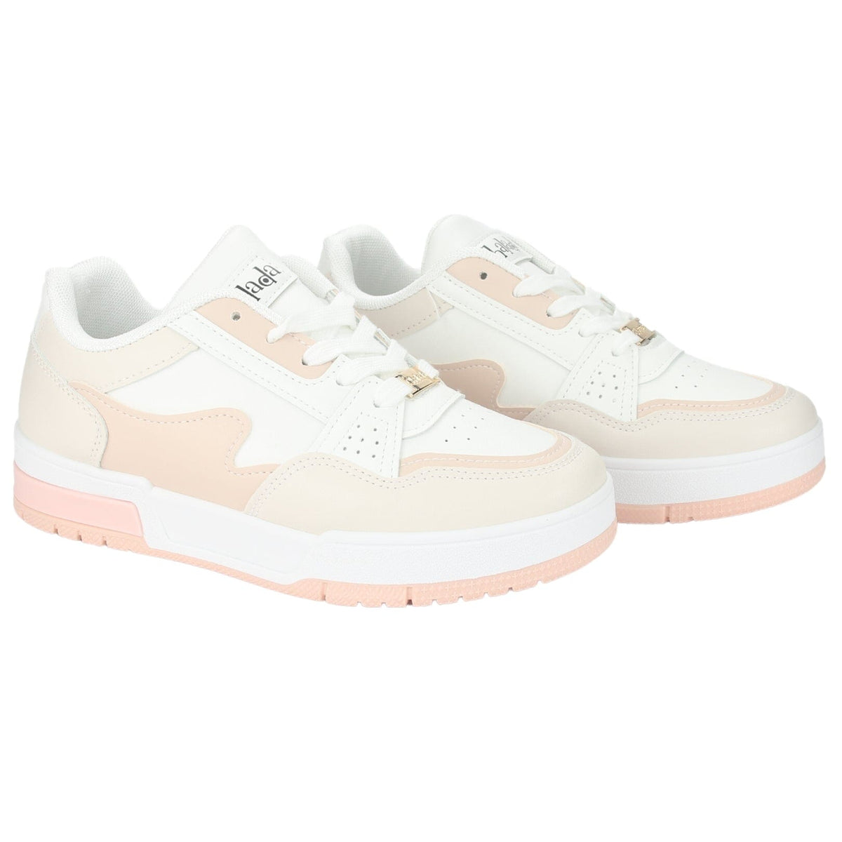 Zapatilla Chalada Mujer Joker-1 Blanco Rosado Urbano Zapatillas Urbanas Chalada 