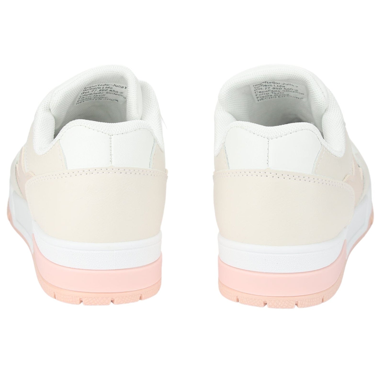 Zapatilla Chalada Mujer Joker-1 Blanco Rosado Urbano Zapatillas Urbanas Chalada 
