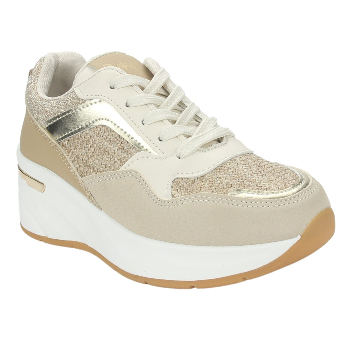 Zapatilla Chalada Mujer Juna-1 Beige Casual Zapatillas Urbanas Chalada 
