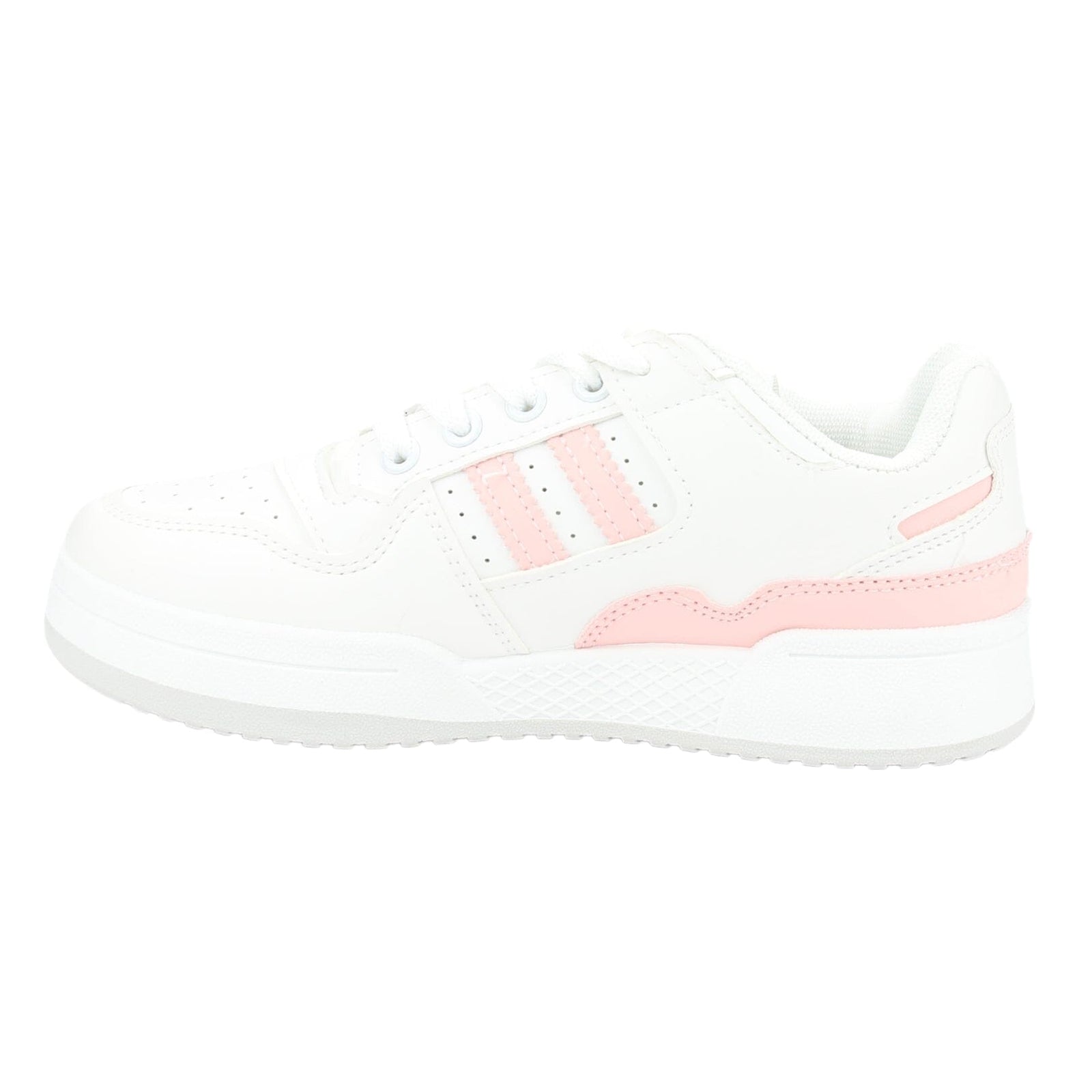 Zapatilla Chalada Mujer Juve-1 Blanco Rosado Urbano Zapatillas Chalada 