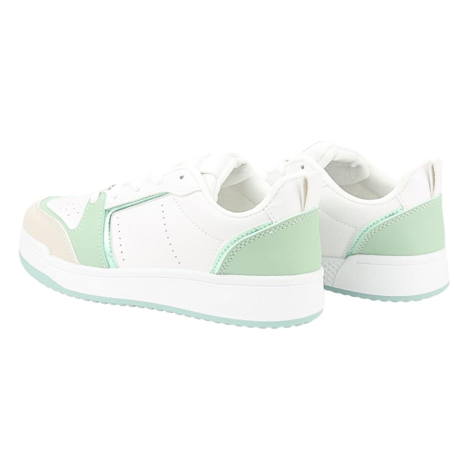Zapatilla Chalada Mujer Juve-3 Blanco Menta Urbano Zapatillas Urbanas Chalada 