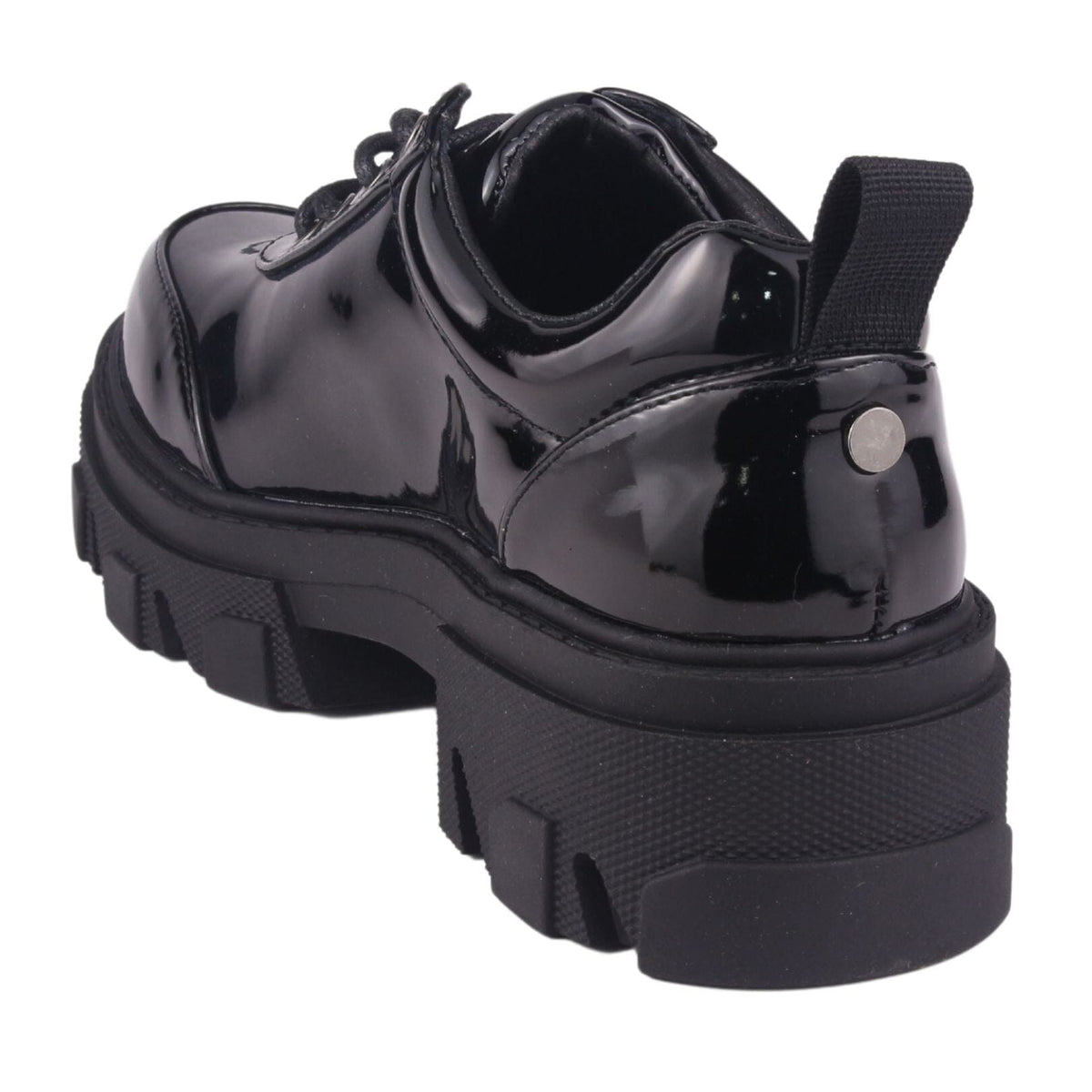 Zapatilla Chalada Mujer Karl-6 Negro Moda Mocasines Taco Chalada 