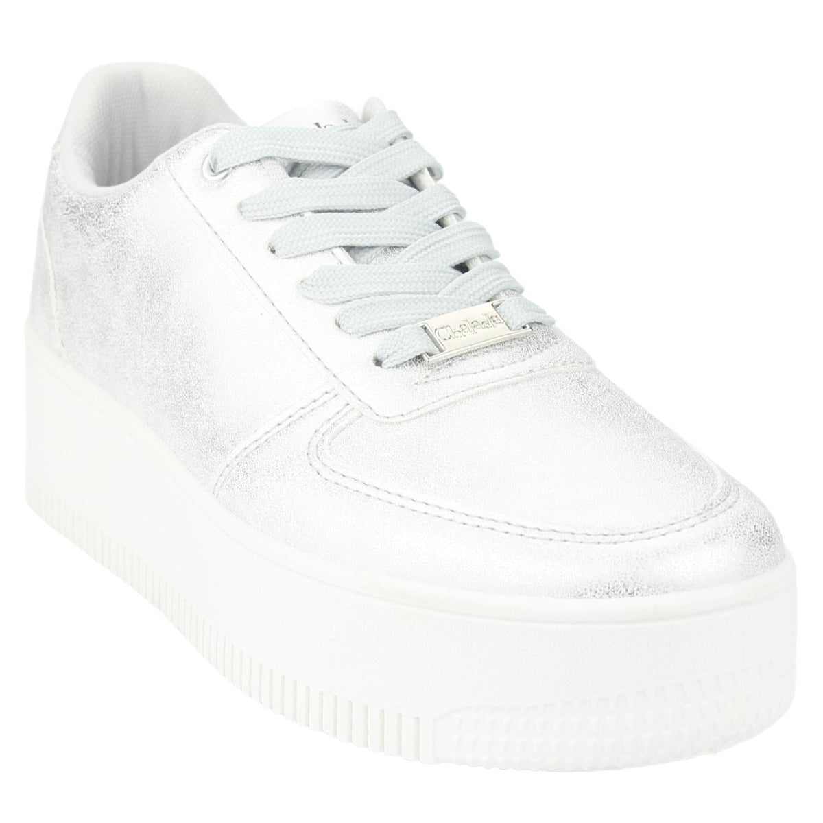 Zapatilla Chalada Mujer Metta-12 Plateado Urbano Zapatillas Urbanas Chalada 