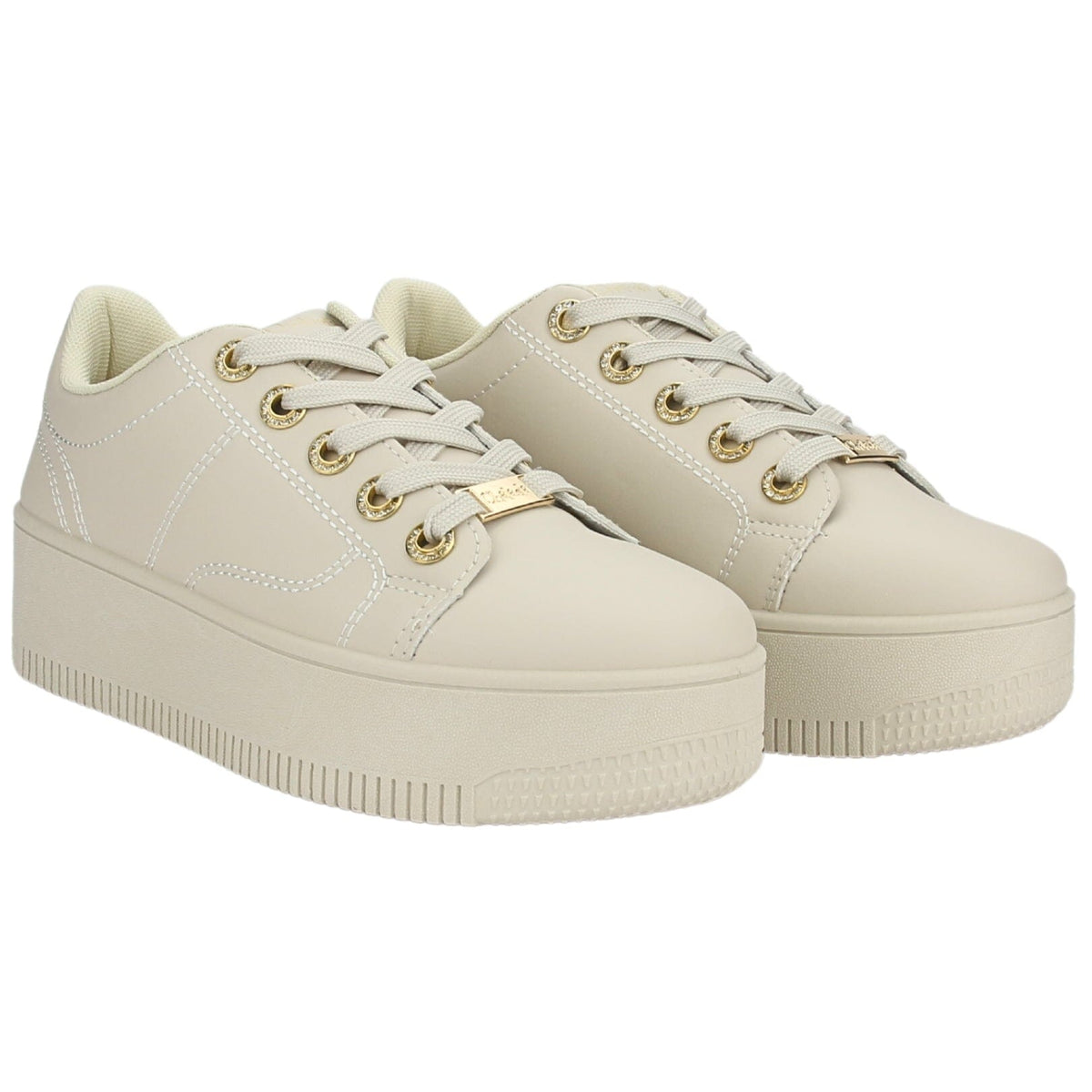 Zapatilla Chalada Mujer Metta-15 Beige Urbano Zapatillas Urbanas Chalada 