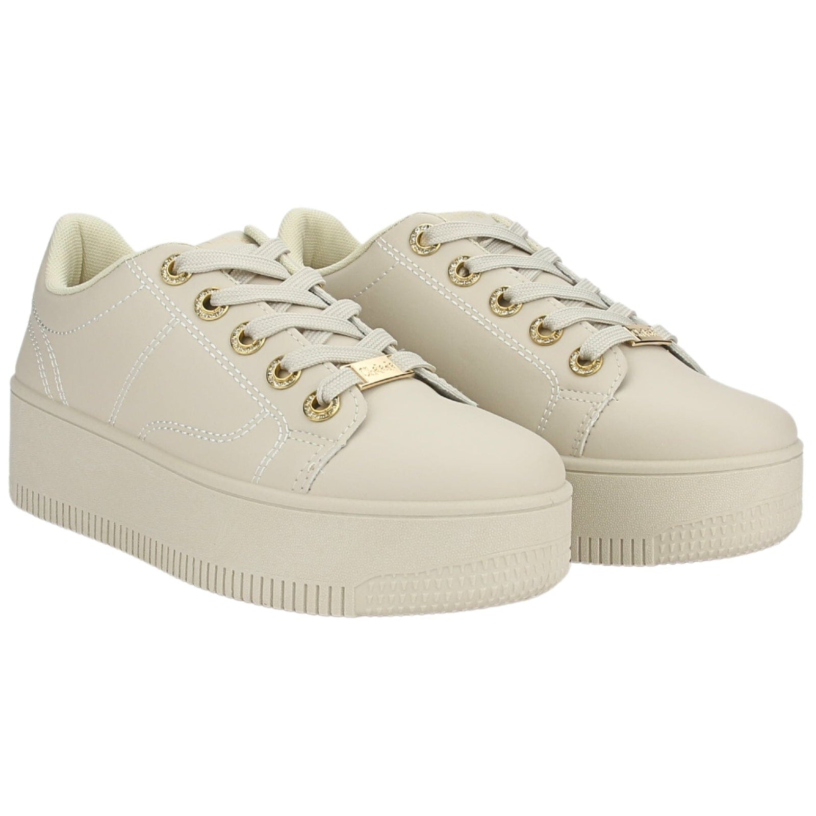 Zapatilla Chalada Mujer Metta-15 Beige Urbano Zapatillas Urbanas Chalada 