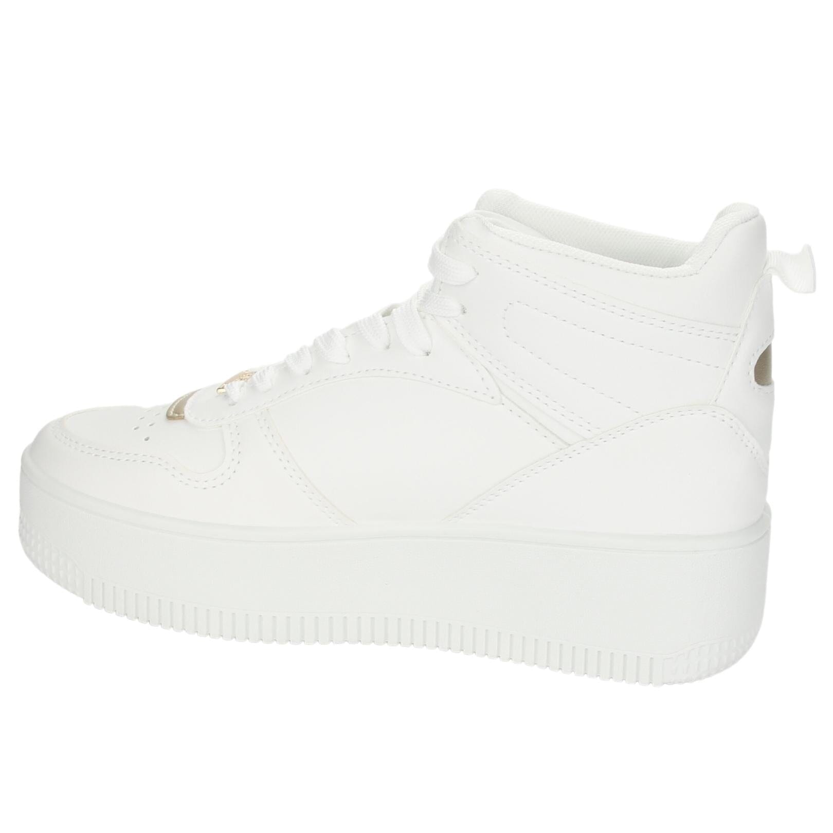 Zapatilla Chalada Mujer Metta-9 Blanco Oro Urbano Zapatillas Urbanas Chalada 