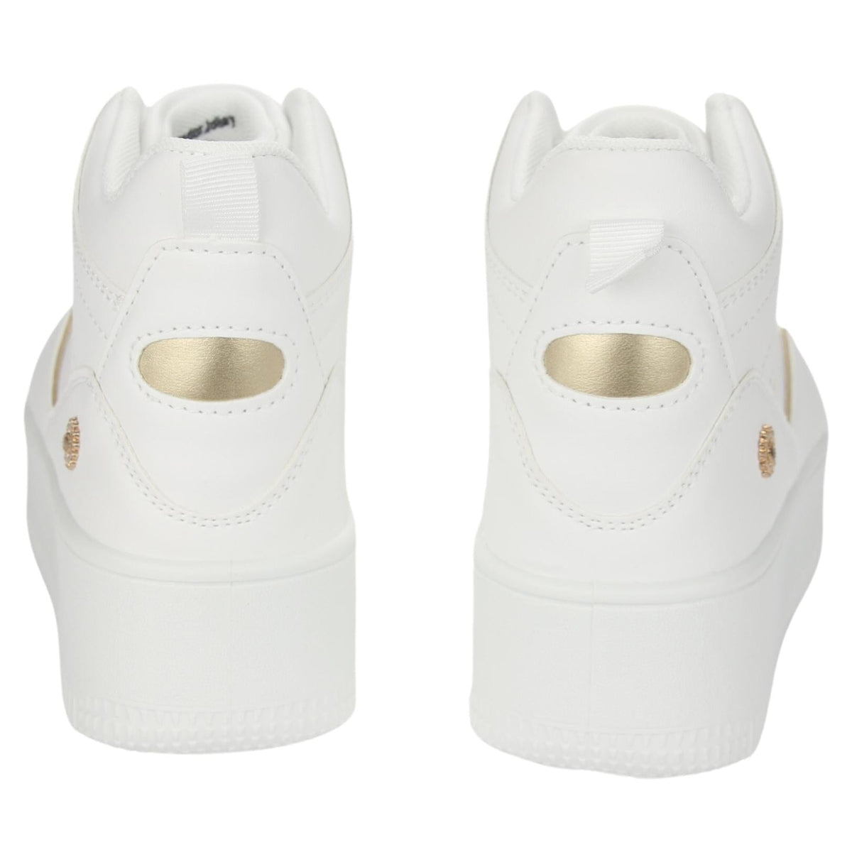 Zapatilla Chalada Mujer Metta-9 Blanco Oro Urbano Zapatillas Urbanas Chalada 