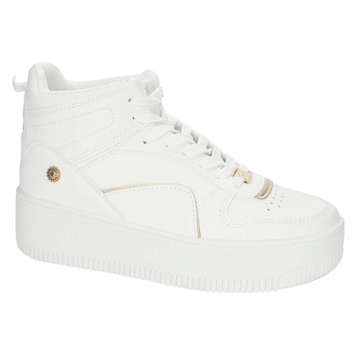 Zapatilla Chalada Mujer Metta-9 Blanco Oro Urbano Zapatillas Urbanas Chalada 