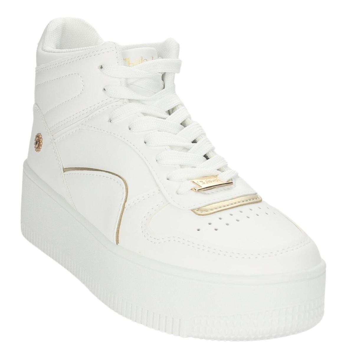 Zapatilla Chalada Mujer Metta-9 Blanco Oro Urbano Zapatillas Urbanas Chalada 