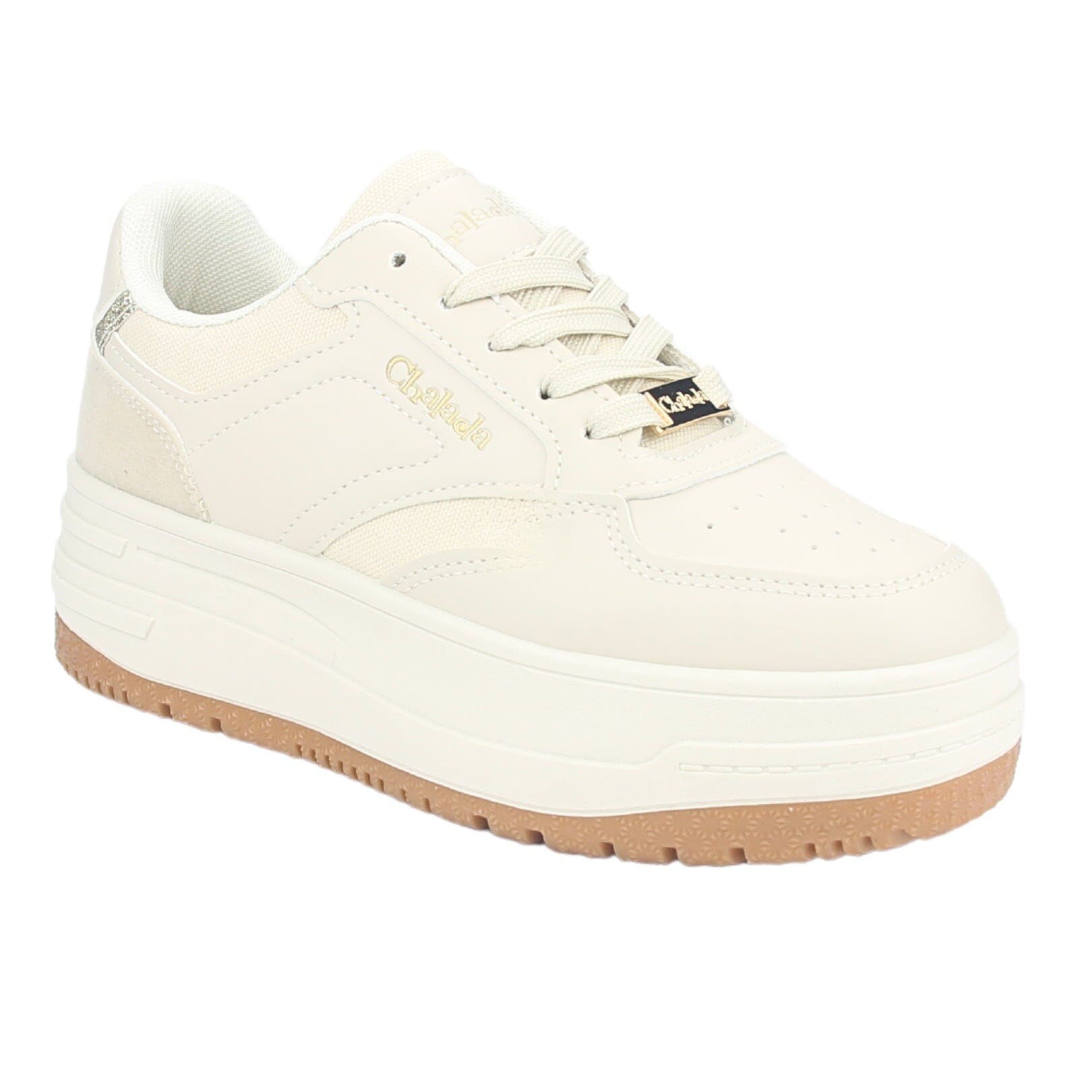 Zapatilla Chalada Mujer Mitsu-2 Beige Urbano Zapatillas Urbanas Chalada 