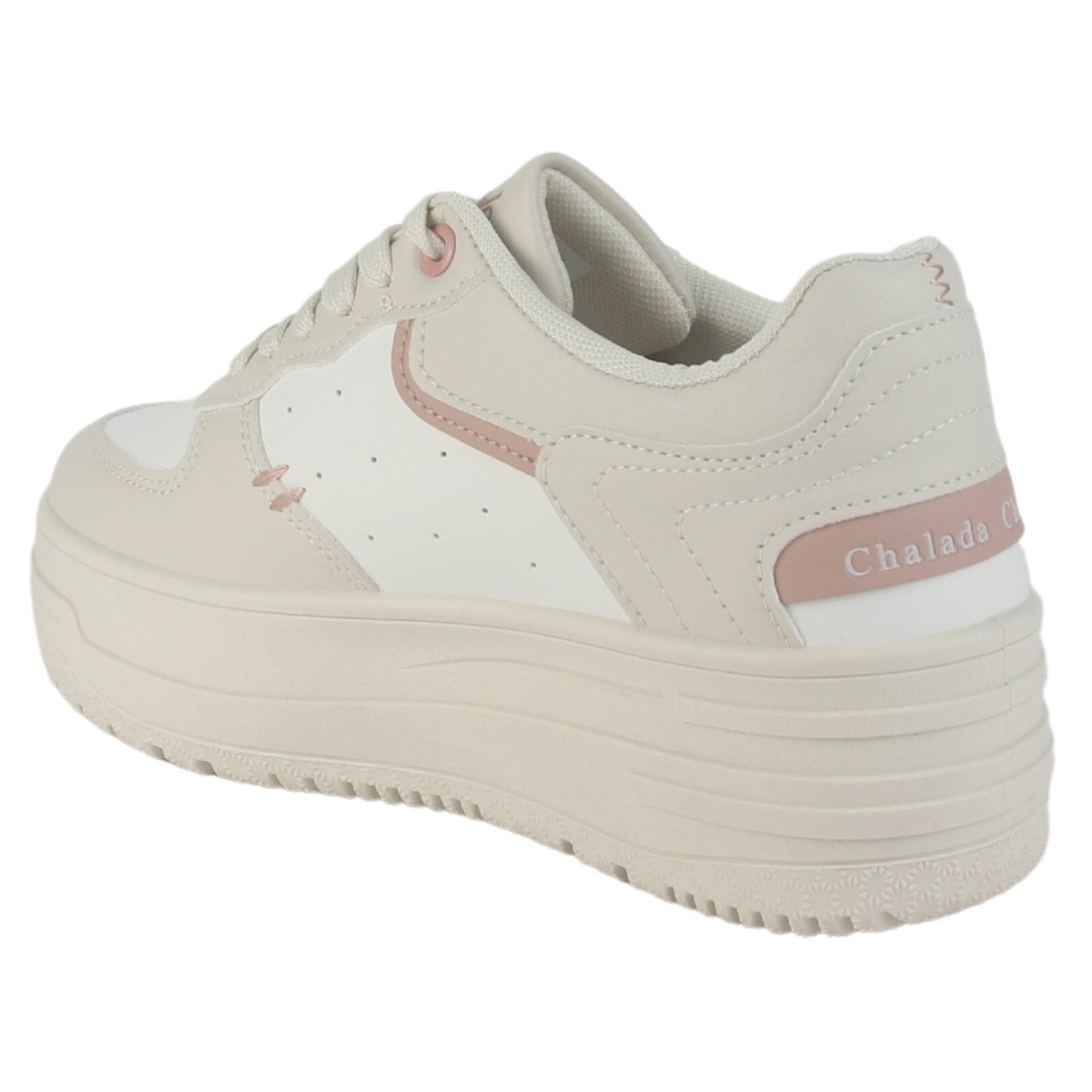 Zapatilla Chalada Mujer Mitsu-3 Beige Urbano Zapatillas Chalada 