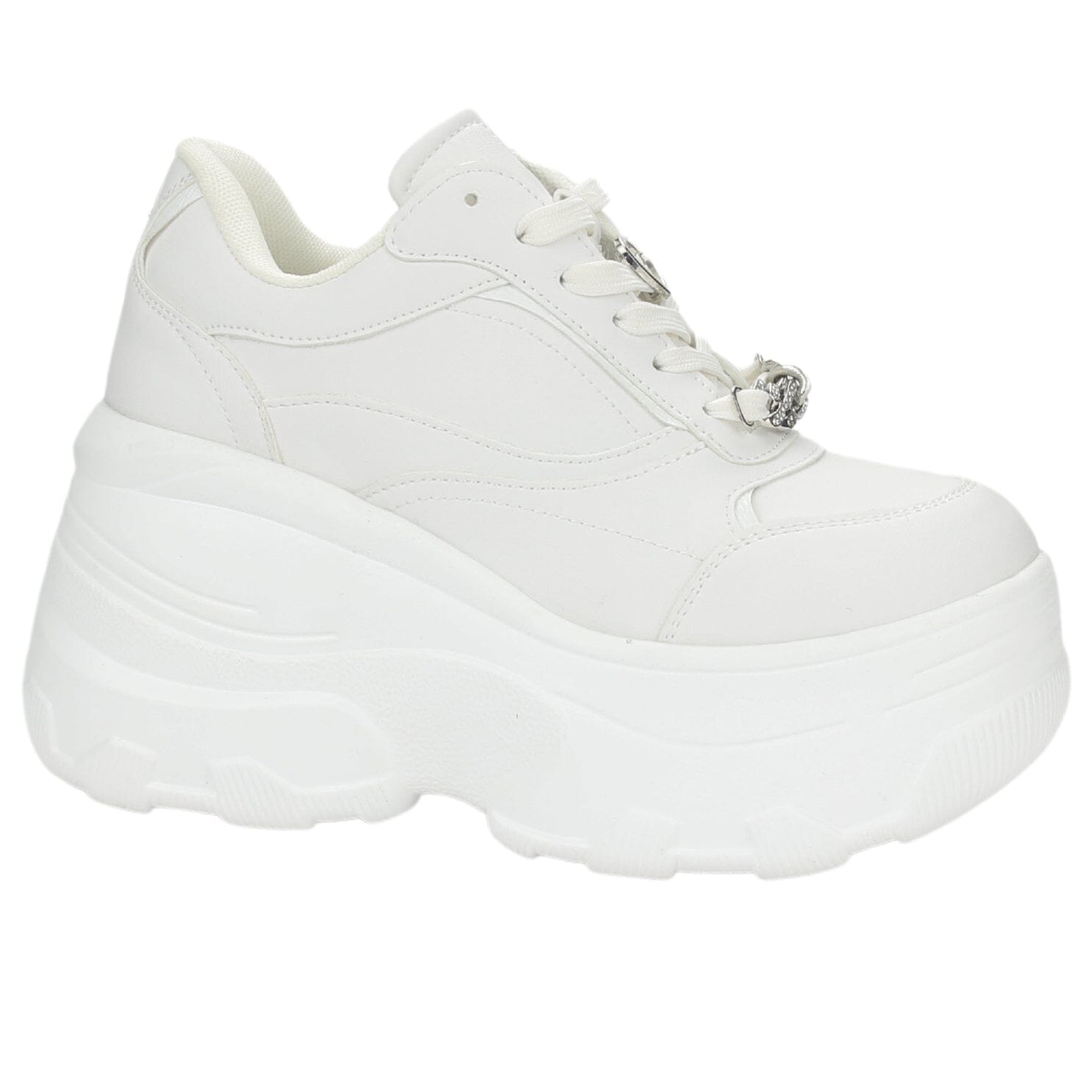 Zapatilla Chalada Mujer Nake-1 Blanco Urbano Zapatillas Chalada 