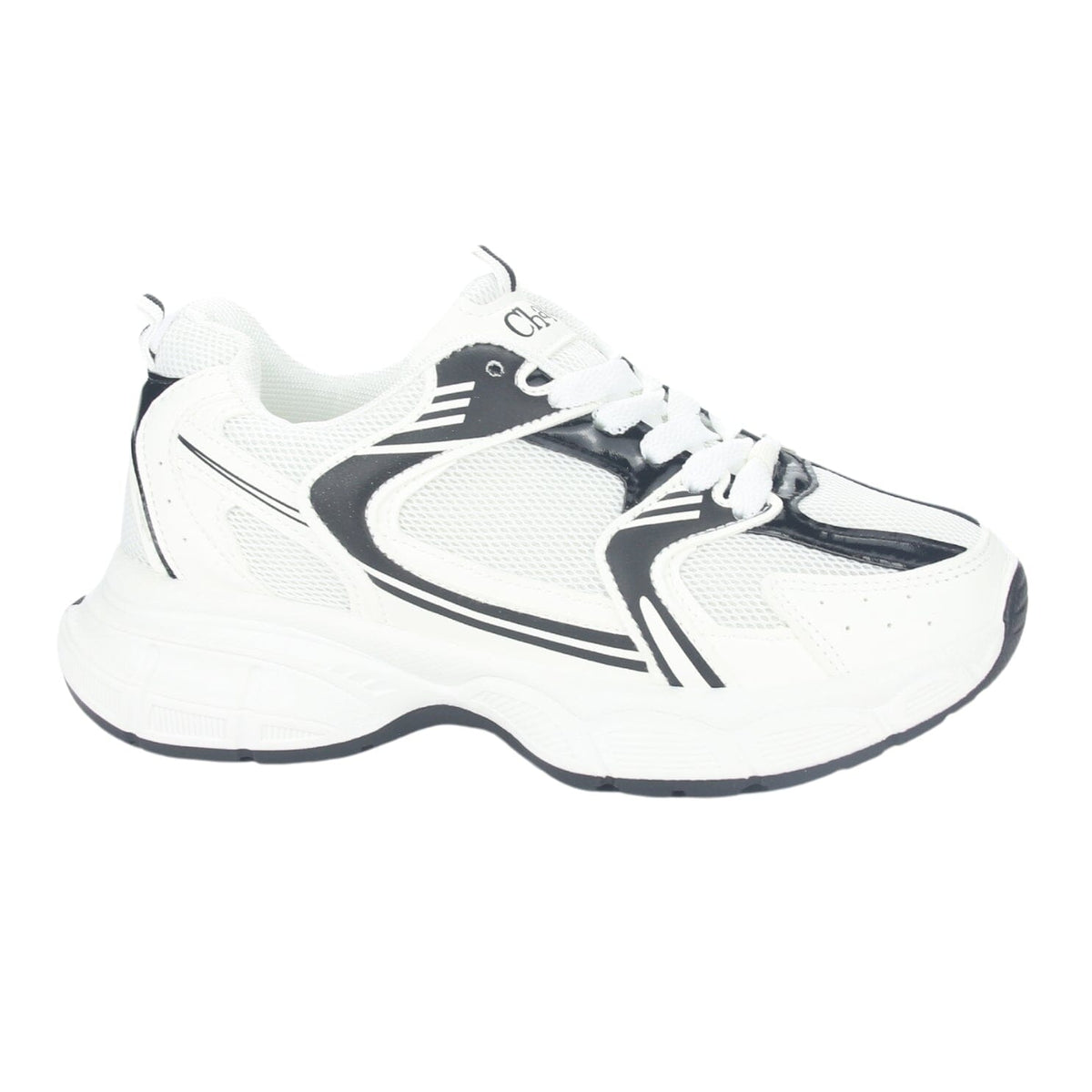 Zapatilla Chalada Mujer New-5 Blanco Negro Urbano Zapatillas Urbanas Chalada 