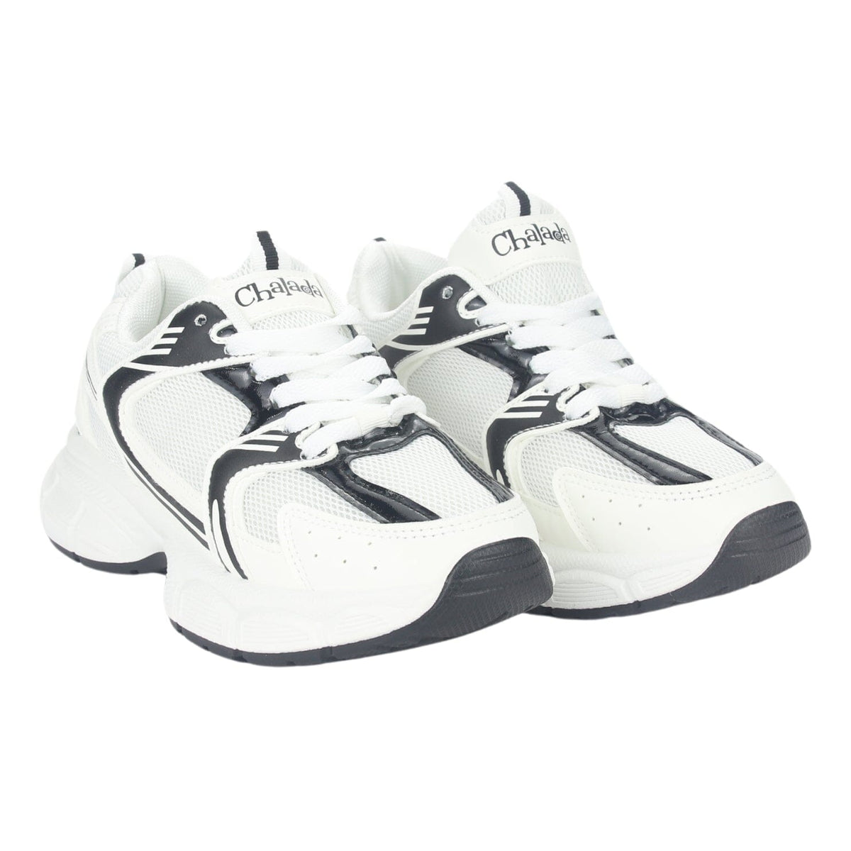 Zapatilla Chalada Mujer New-5 Blanco Negro Urbano Zapatillas Urbanas Chalada 