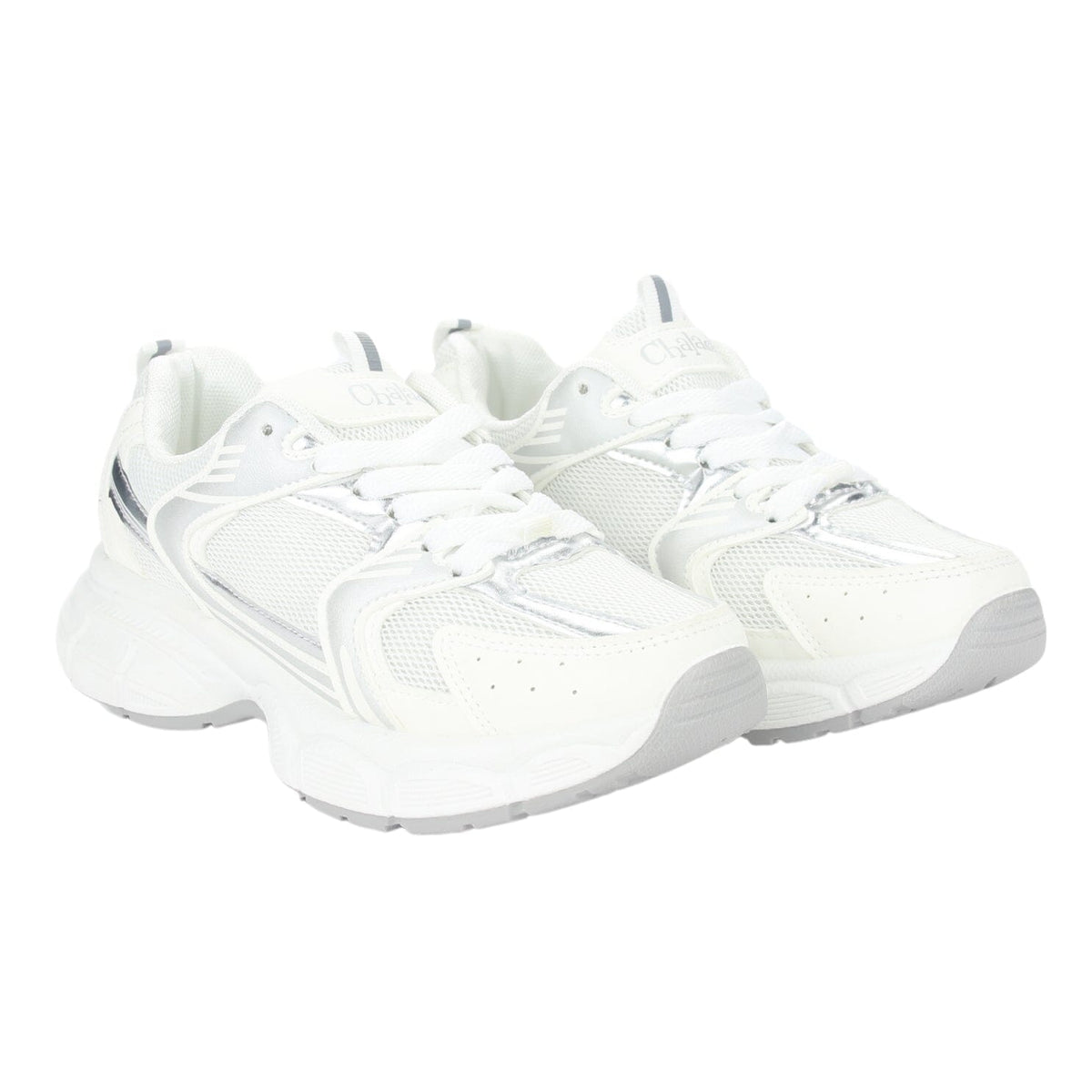 Zapatilla Chalada Mujer New-5 Blanco Plata Urbano Zapatillas Chalada 