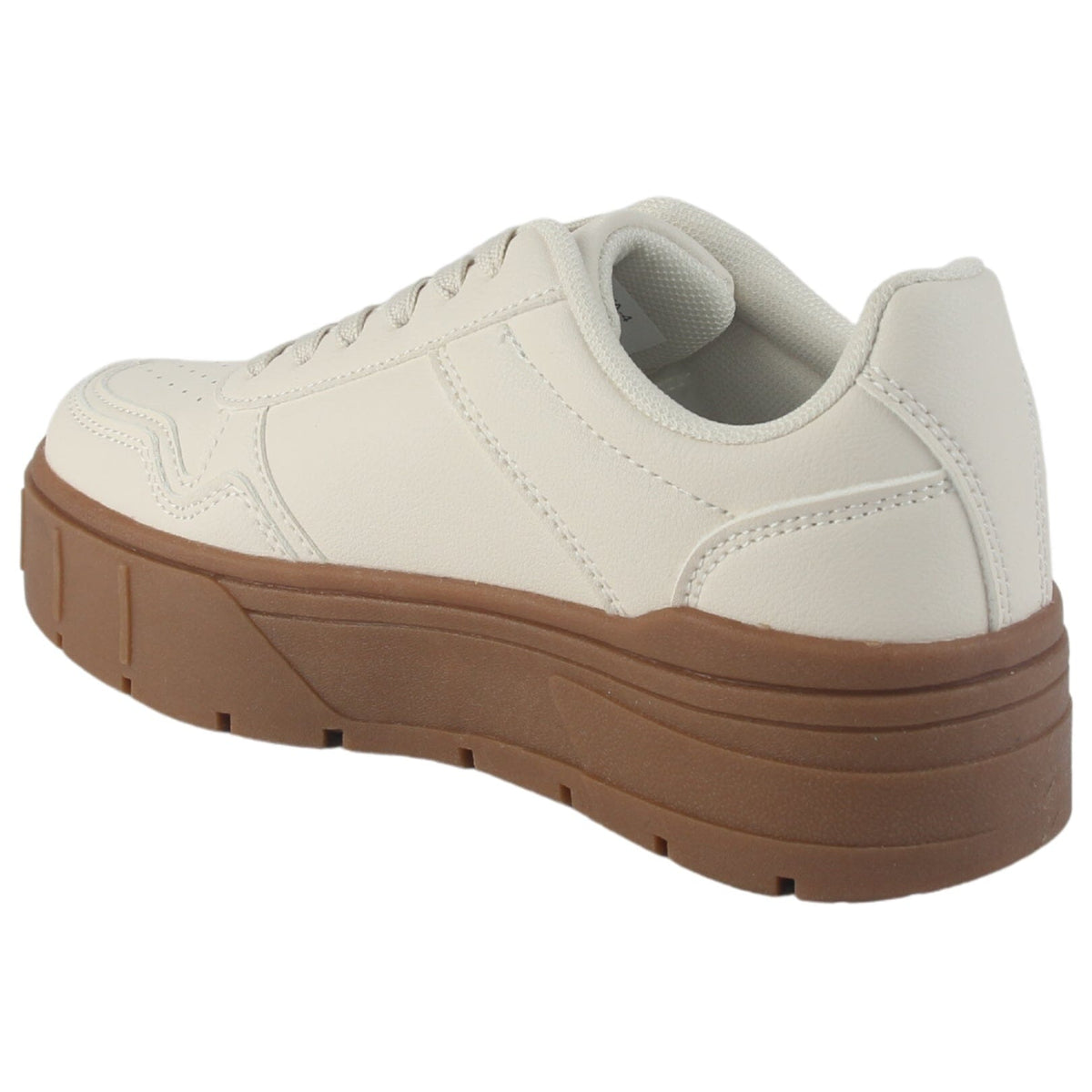 Zapatilla Chalada Mujer Troya-4 Beige Urbano Zapatillas Chalada 