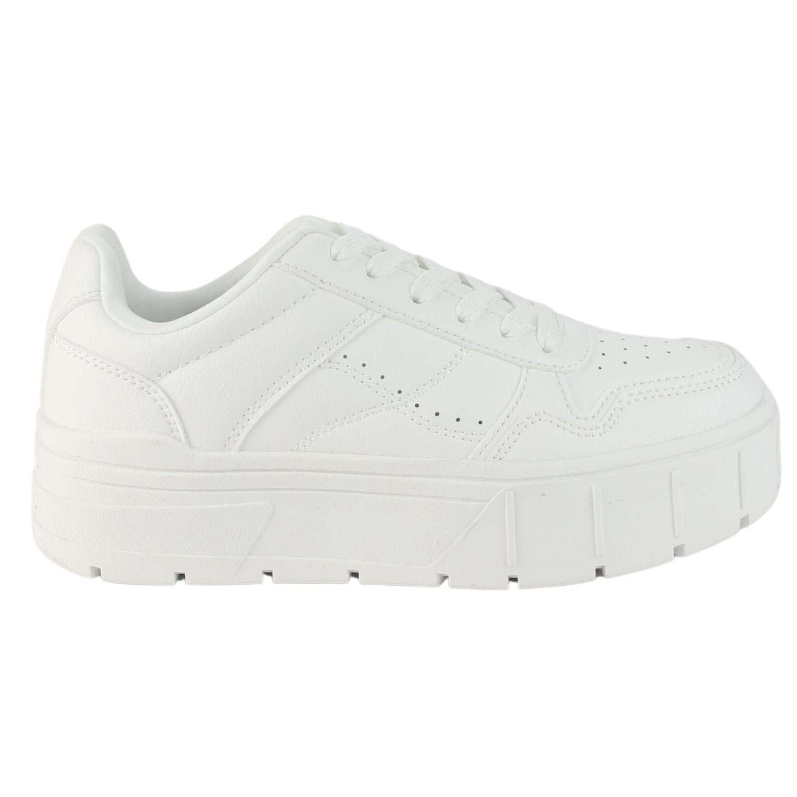 Zapatilla Chalada Mujer Troya-4 Blanco Urbano Zapatillas Chalada 