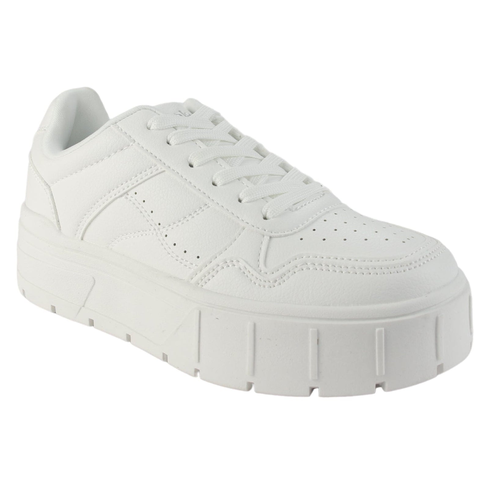 Zapatilla Chalada Mujer Troya-4 Blanco Urbano Zapatillas Chalada 