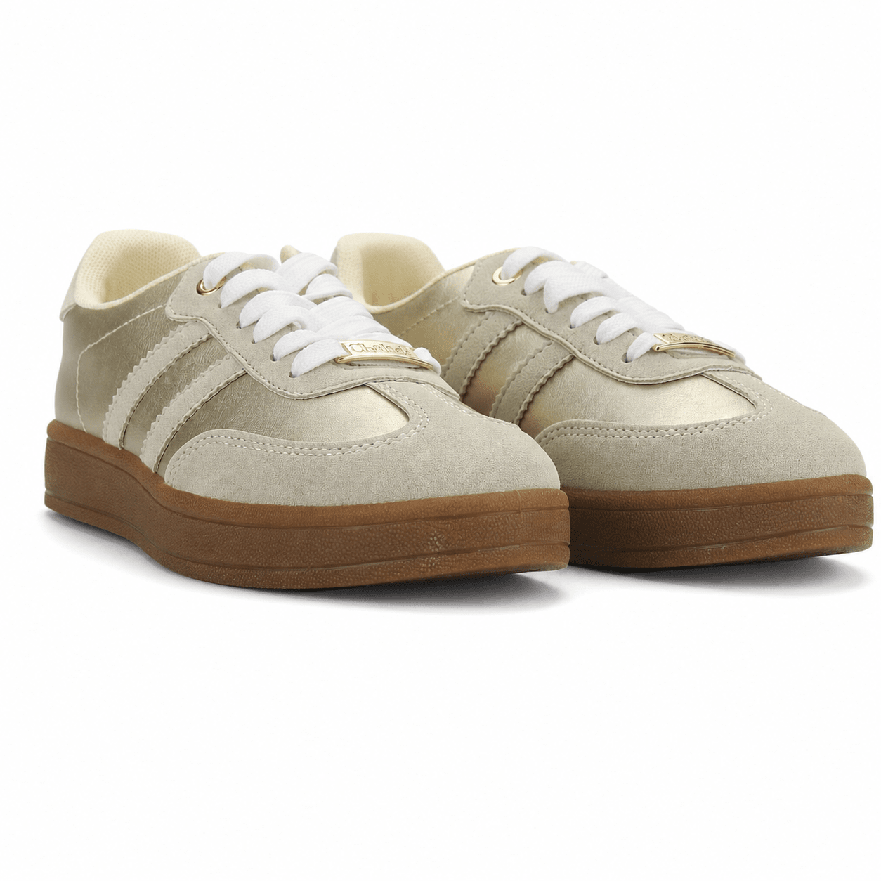 Zapatilla Dorado Mujer Urbano Chalada Pita Chalada 