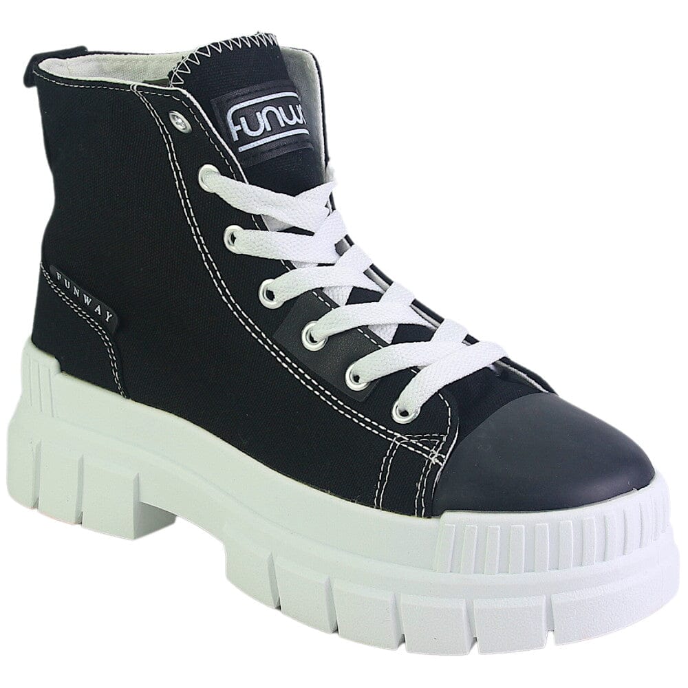 Zapatilla Funway Mujer Best-1 Negro Urbano Zapatillas Plataforma Funway 