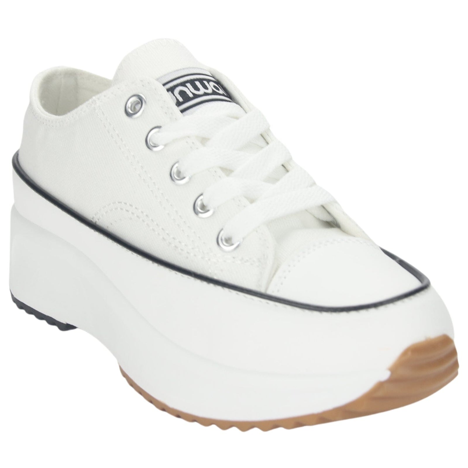 Zapatilla Funway Mujer Biggerl-2 Blanco Urbano Zapatillas Plataforma Funway 