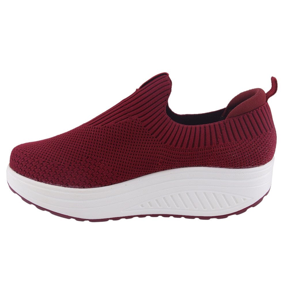 Zapatilla Funway Mujer Tija-40 Rojo Casual Zapatillas Funway 