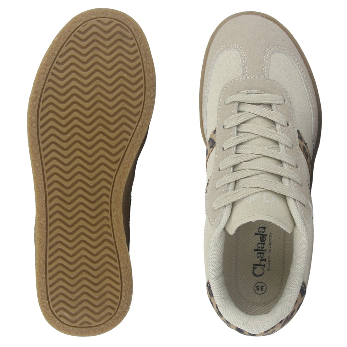 Zapatilla Mujer Chalada Caju-1 Beige Urbano Zapatillas Chalada 