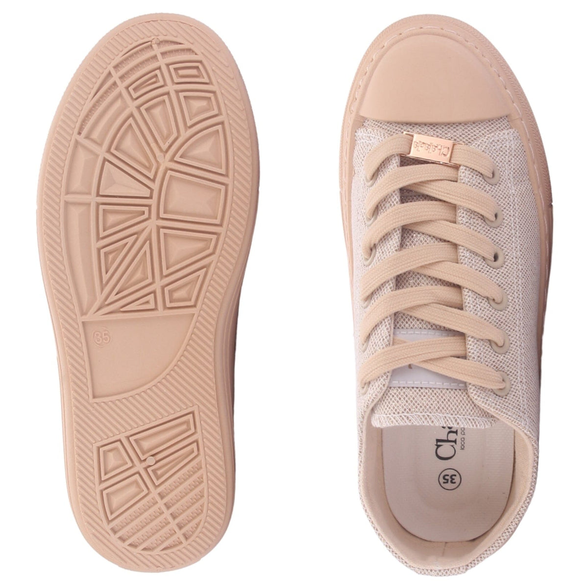 Zapatilla Mujer Chalada Clu-16 Nude Urbano Zapatillas Chalada 
