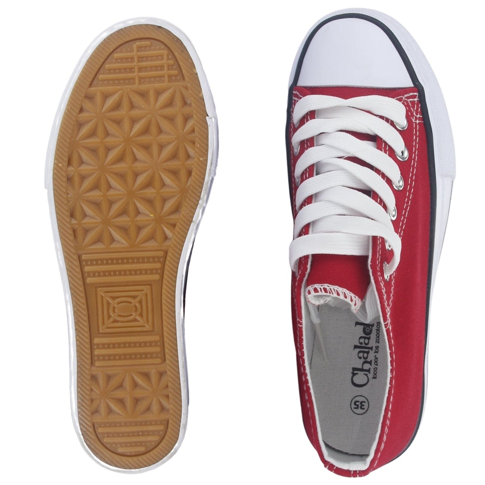 Zapatilla Mujer Chalada Cruni-1 Rojo Urbano Zapatillas Chalada 