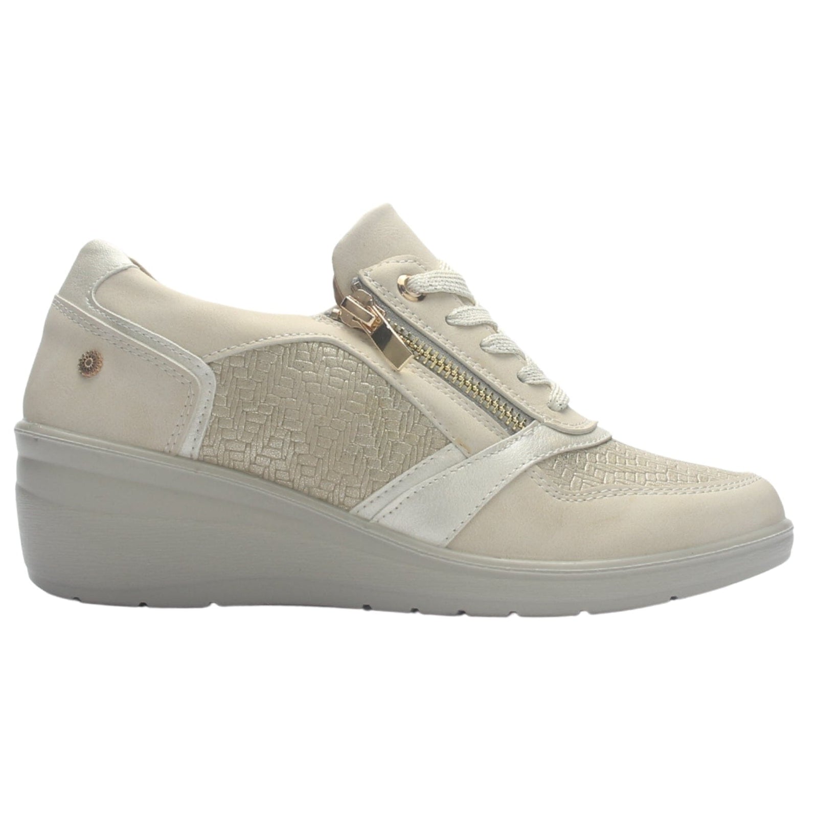 Zapatilla Mujer Chalada Deza-4 Beige Urbano Zapatillas Chalada 35 Beige 