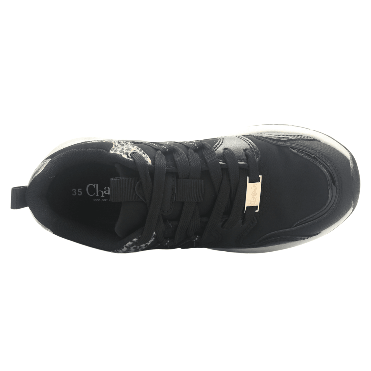 Zapatilla Mujer Chalada Glasgow-1 Negro Urbano Zapatillas Chalada 