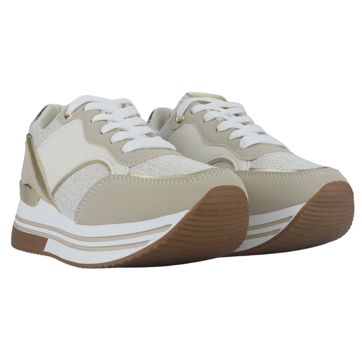 Zapatilla Mujer Chalada Jettixlow2 Beige Urbano Zapatillas Chalada 