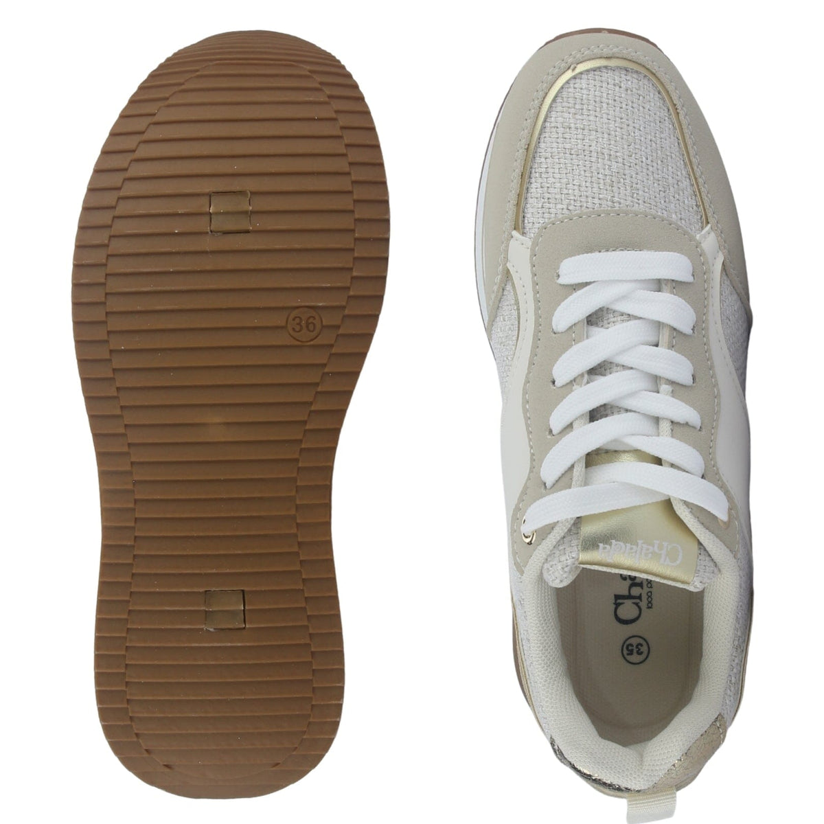 Zapatilla Mujer Chalada Jettixlow2 Beige Urbano Zapatillas Chalada 