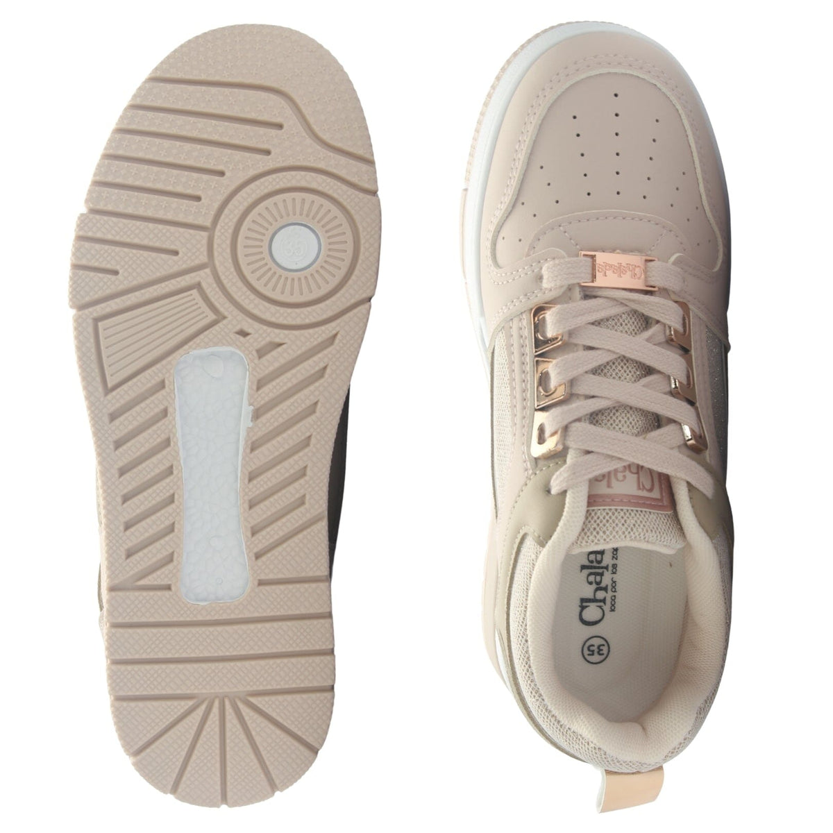 Zapatilla Mujer Chalada Joker-2 Nude Urbano Zapatillas Chalada 