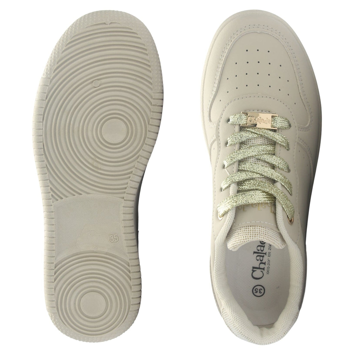 Zapatilla Mujer Chalada Matrix-1 Beige Urbano Zapatillas Chalada 