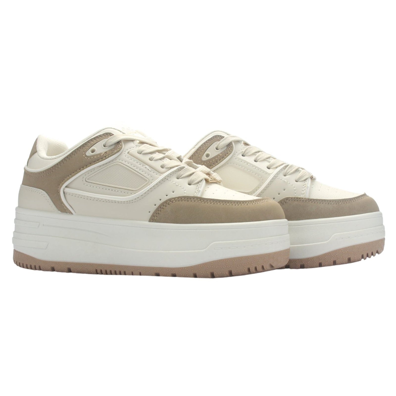Zapatilla Mujer Chalada Mitsu-4 Beige Urbano Zapatillas Chalada 