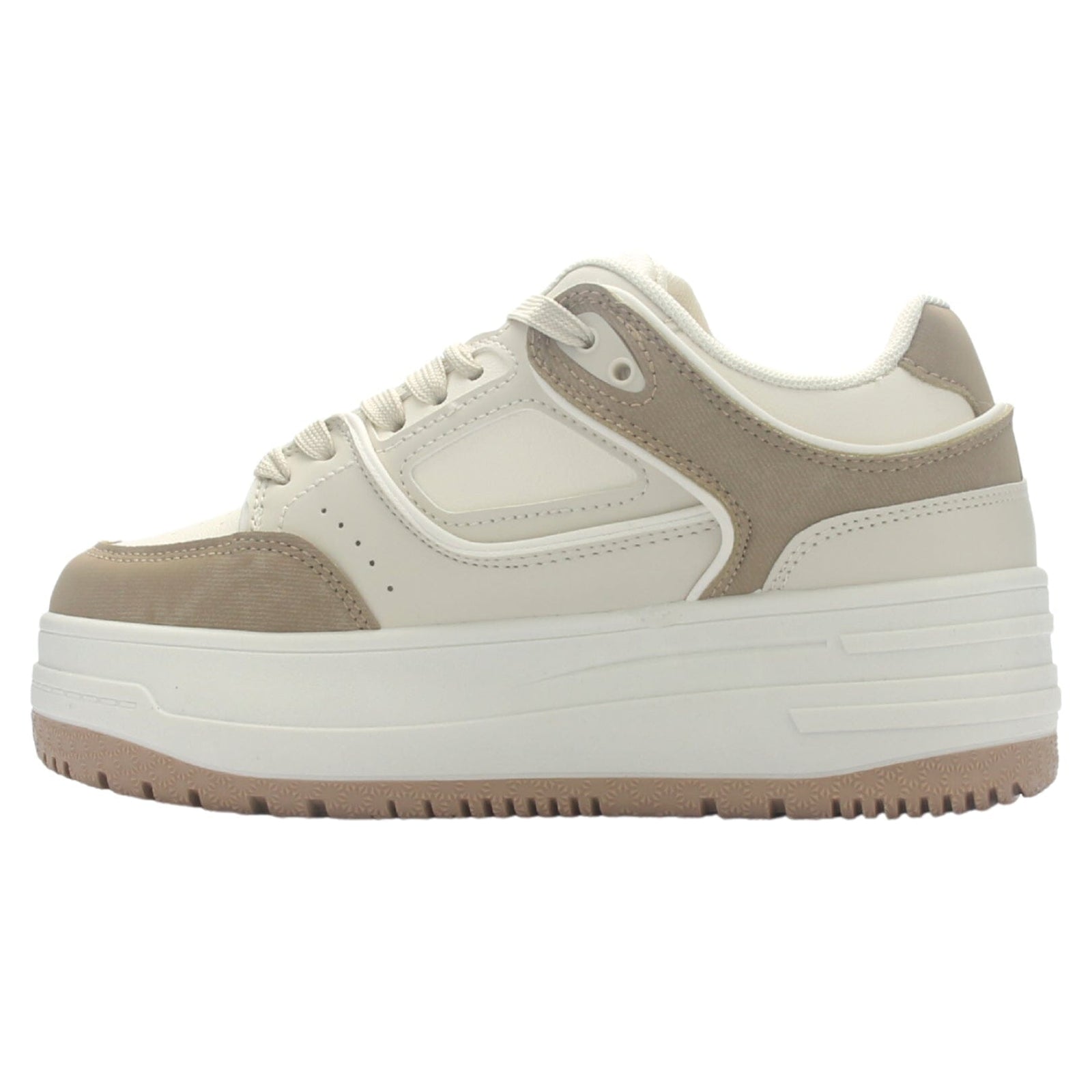 Zapatilla Mujer Chalada Mitsu-4 Beige Urbano Zapatillas Chalada 