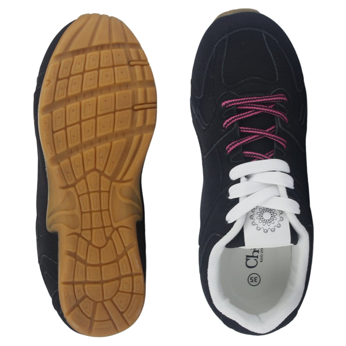 Zapatilla Mujer Chalada Nova-1 Negro Urbano Zapatillas Chalada 