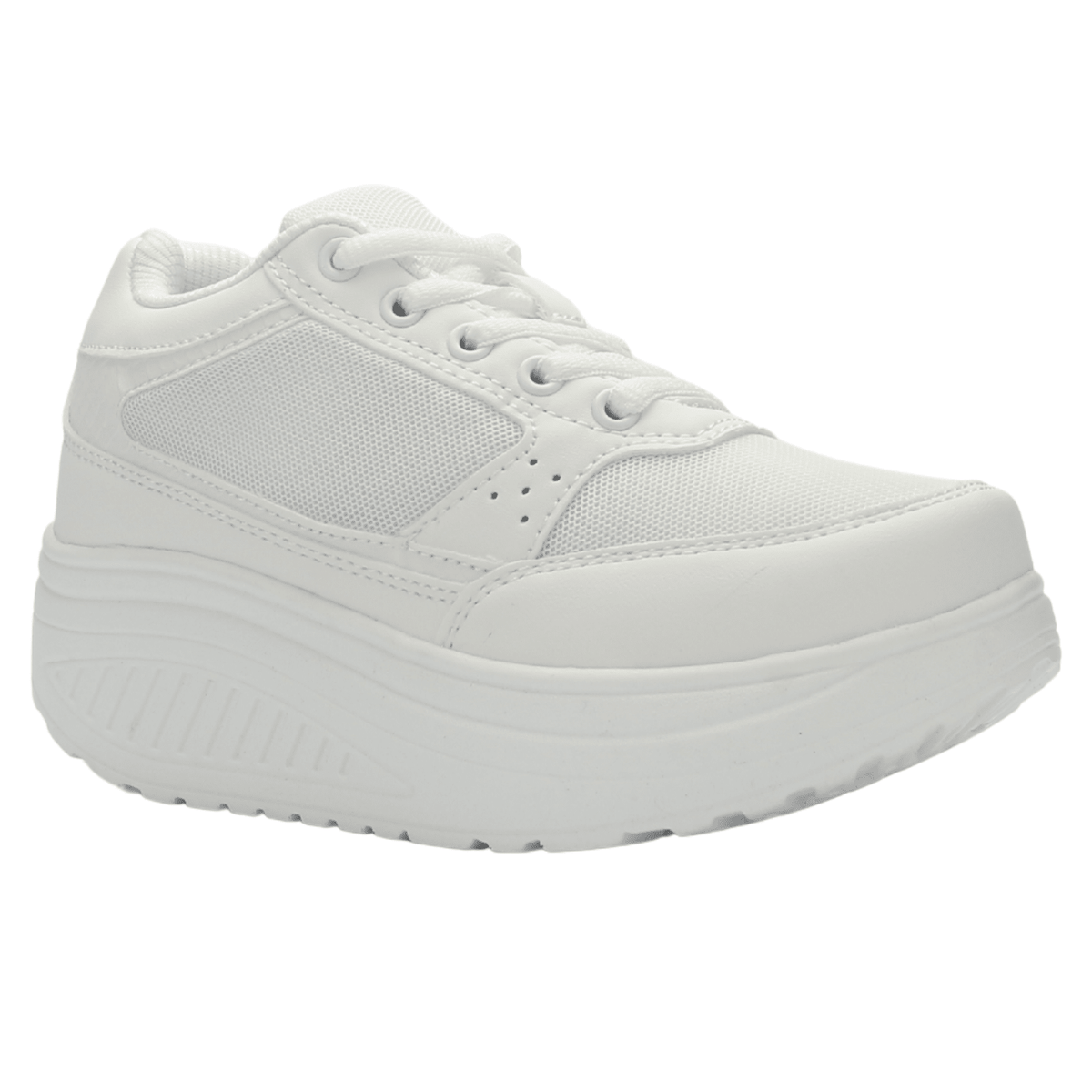 Zapatilla Mujer Chalada Tija-41 Blanco Urbano Zapatillas Funway 