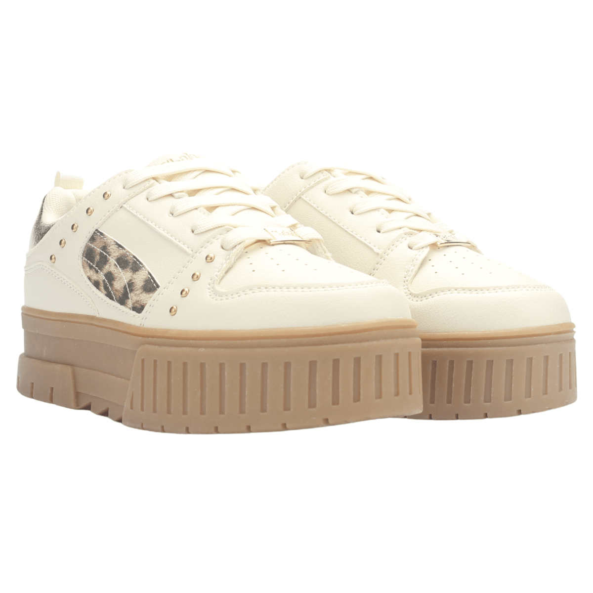 Zapatilla Mujer Chalada Troya-5 Beige Urbano Zapatillas Chalada 
