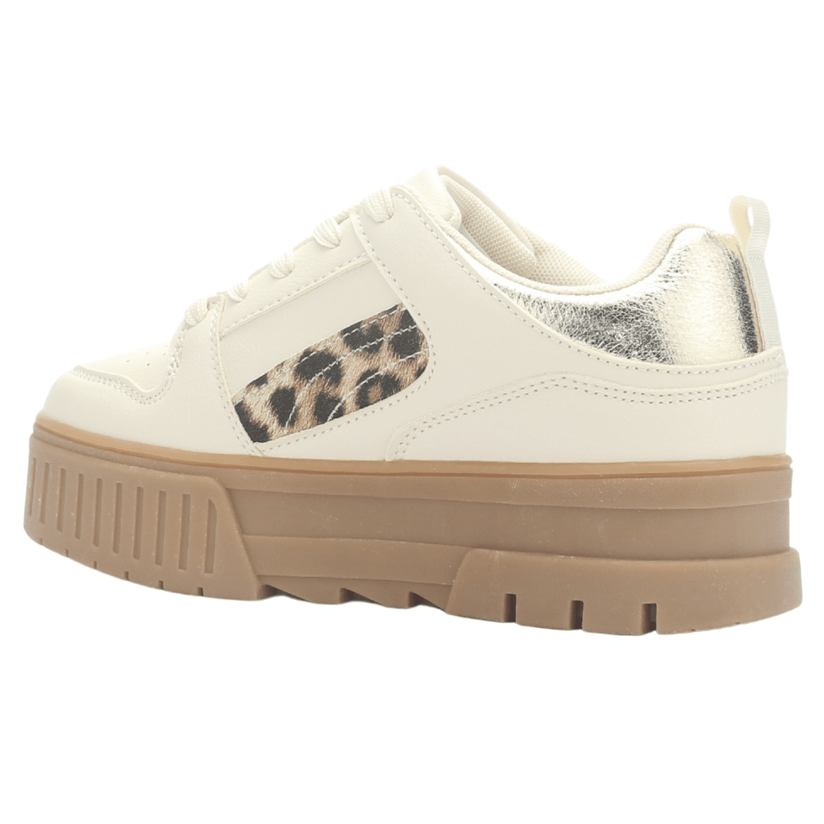 Zapatilla Mujer Chalada Troya-5 Beige Urbano Zapatillas Chalada 