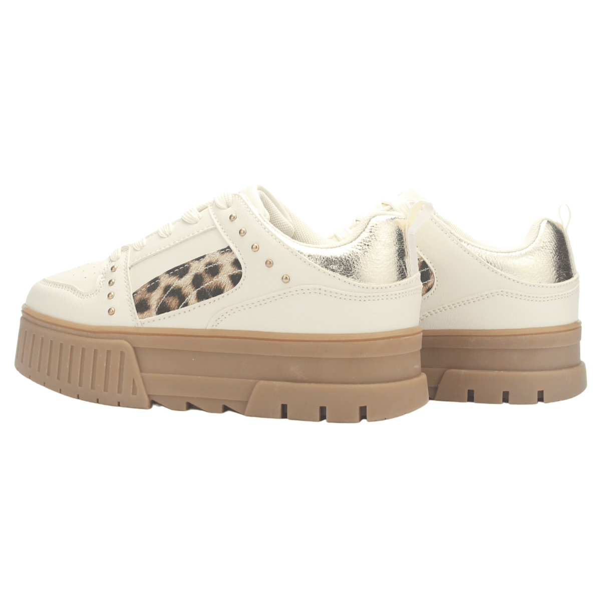Zapatilla Mujer Chalada Troya-5 Beige Urbano Zapatillas Chalada 
