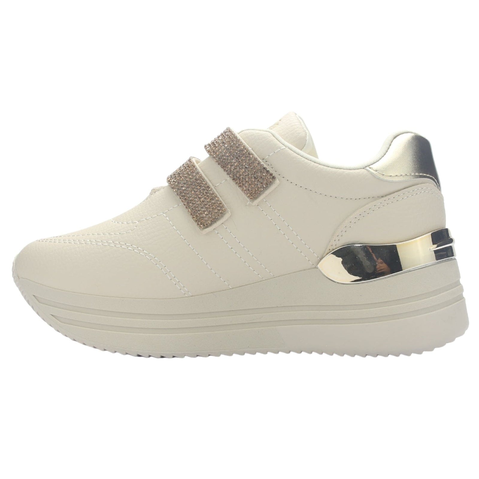 Zapatilla Mujer Chalada Valka-1 Beige Urbano Zapatillas Chalada 